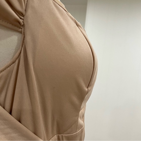 FAERIESTY Embellishment: Rose Gold Sequin Evening Dress - Picture 10 of 16